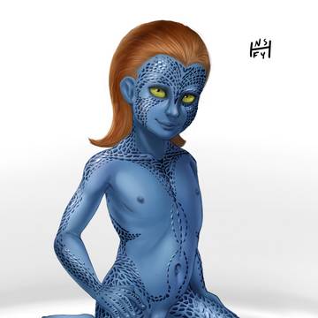 loli mystique/raven