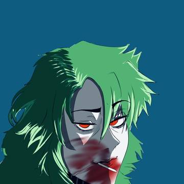 月明かりの美人