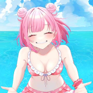 「まだ泳ご！」