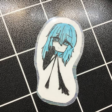 絵描いてラミネートまでやってみた