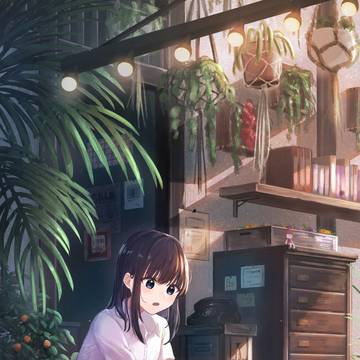 「珍しいお客さんだ…。どこからきたの？」