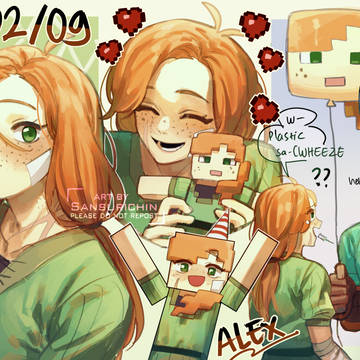 Minecraft - ハッピーバースデー