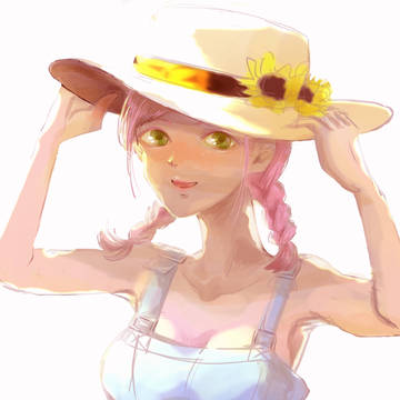 夏の女の子