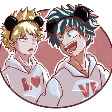 Bakugo and Midoriya Fanart