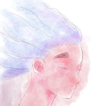 水彩少女 3/4  Suisai shōjo 3/ 4