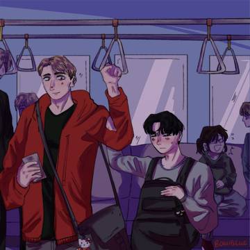 eruri college au fanart