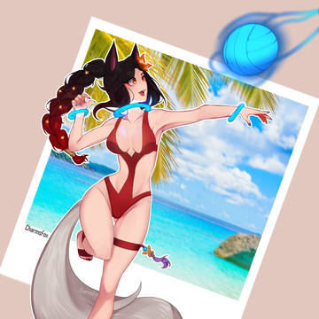 Pool Party Ahri