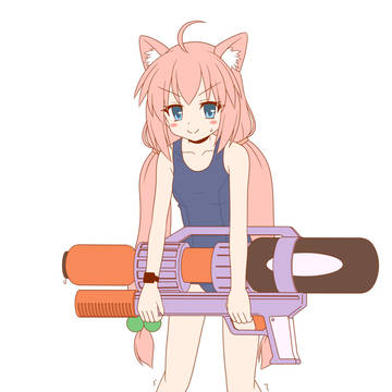 猫宮ひなたちゃん（スク水）５回目