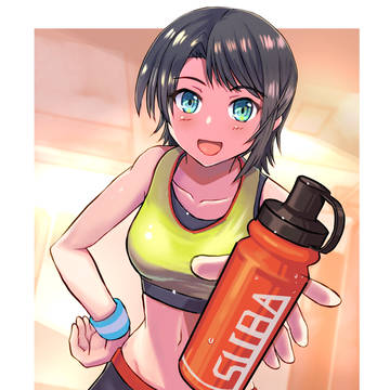 練習後の差し入れ