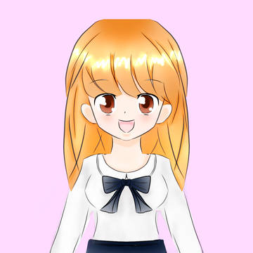 少女漫画風 女の子