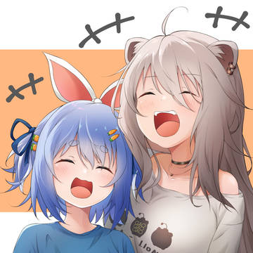 ぺこぼた 通常+透過