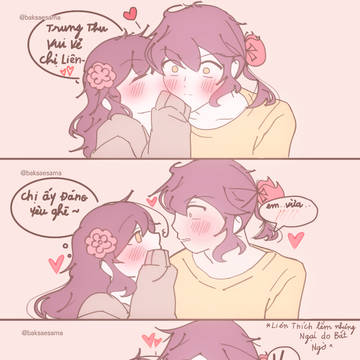 Their first mid-autumn festival