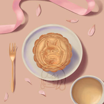 Totoro mooncake