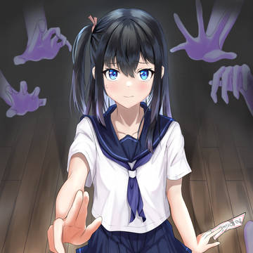 追い詰められた退魔師JKちゃん