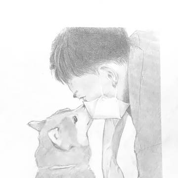 8月の町田さん模写