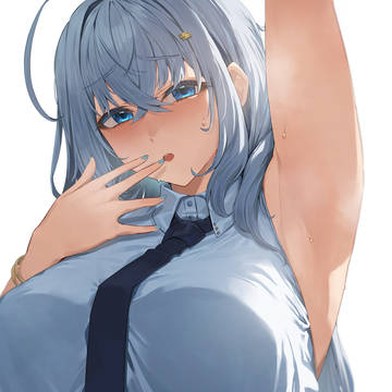 「あのそのぉ…あんまりじっと見ないでいただけると…」