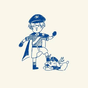 ミルグラム落書き