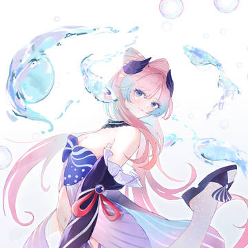珊瑚宫心海-水鱼游