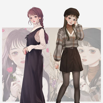 女の子