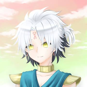 オリキャラの過去絵をリメイク
