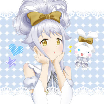 Cure Radiant with Cinnamiku hair