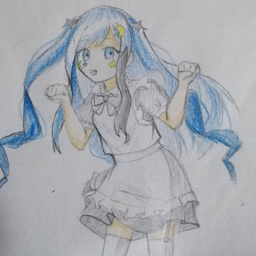 つきくん代理によるメイド服