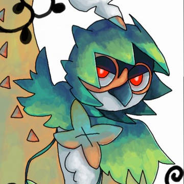 Decidueye and Rowlet