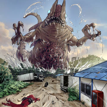 どろんこ怪獣