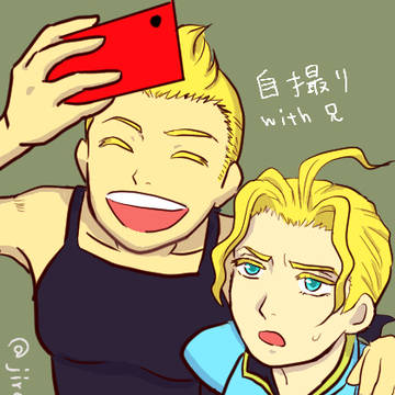 フィガロ兄弟のスマホ写真漫画