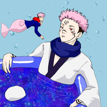 【宿虎】星の海に揺蕩う金魚
