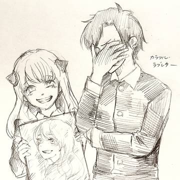 セルフ挿絵（ダミアニャ）