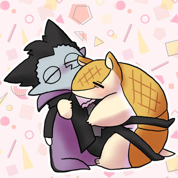 【Skeb】ジョンとドラルク