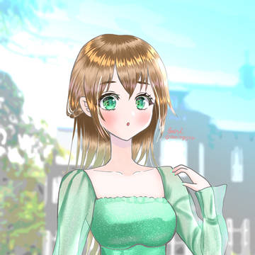グリーンドレス