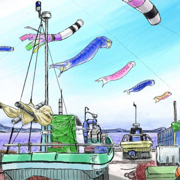 五月の津久井浜