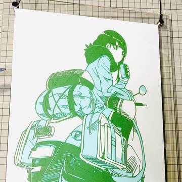 【切り絵】ゆるキャン△ 志摩リン