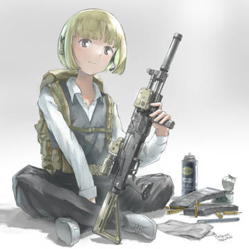 創作キャラらくがき