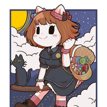 魔女っ子のわちゃん