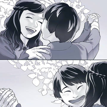 白い雪と赤い華  朱音と蓬生