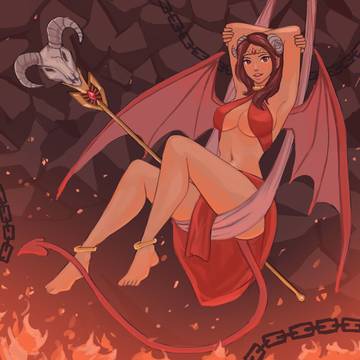 Demon Queen Saxcatra