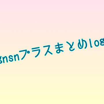 gnsnプラスまとめlog