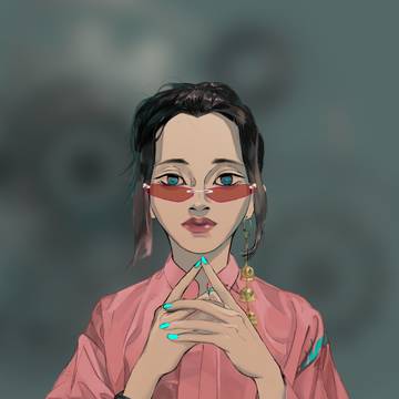 2020的中国风酷女孩