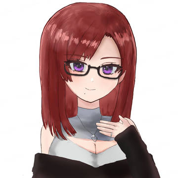 眼鏡女子連作#3