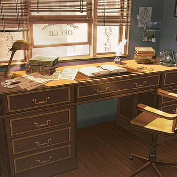 【TRPG】【フリー素材】書斎【ゲーム使用OK】