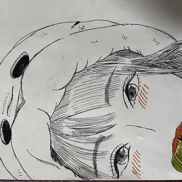 おもち模写