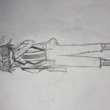 黒髪てれてれインキャくん