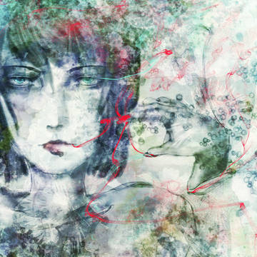 最近描いたオリジナルイラスト。