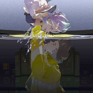 水中月