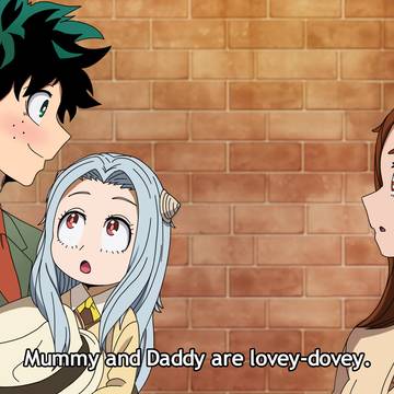 Deku and Ocha are lovey-dovey