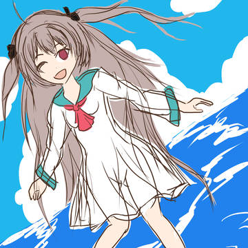 ATRIちゃん色ラフ