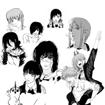 Chainsaw man female characters